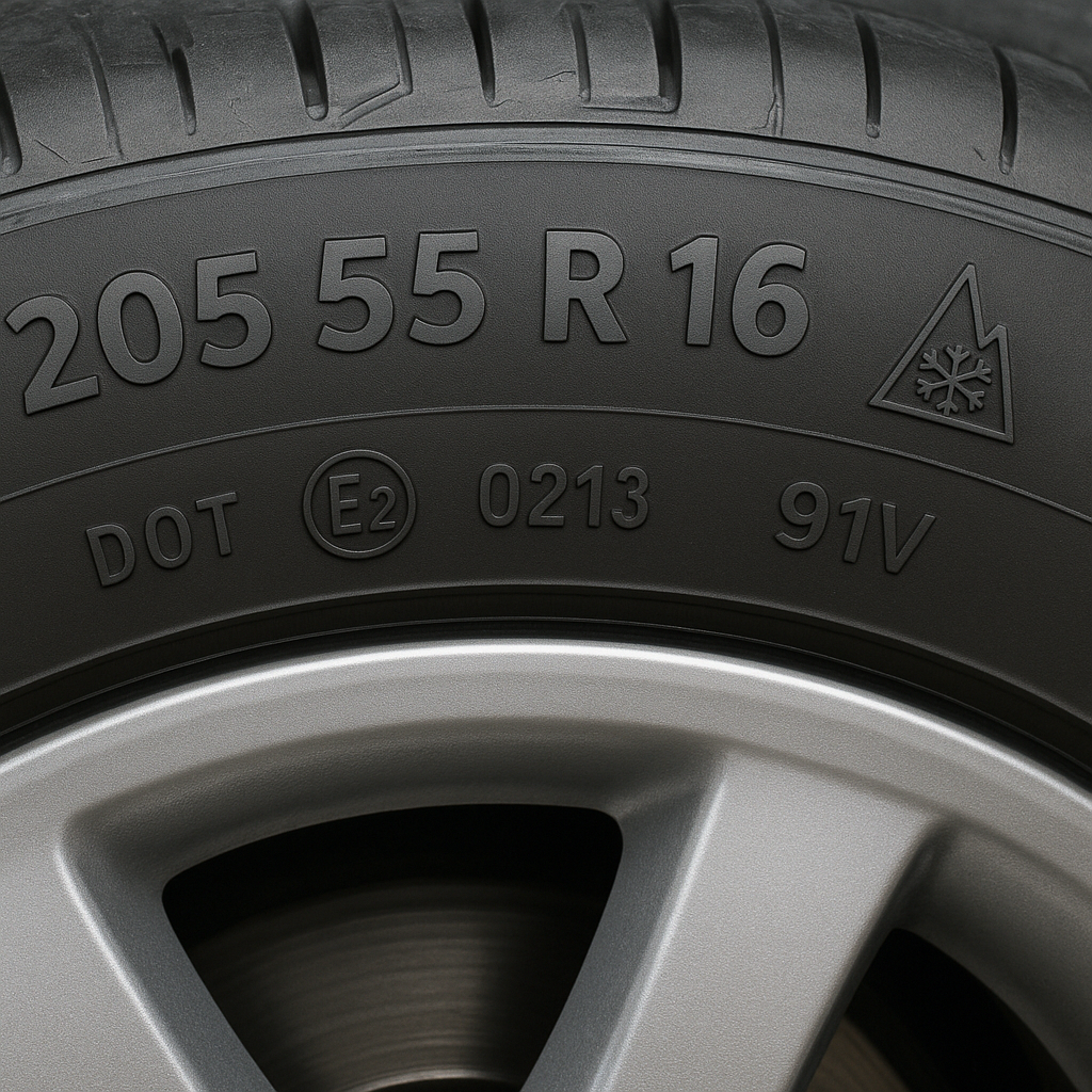 Co oznaczają symbole i oznaczenia na bocznej ścianie opony