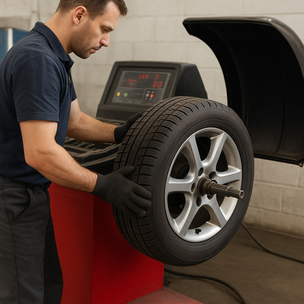 Jak wygląda proces wyważania opon – krok po kroku