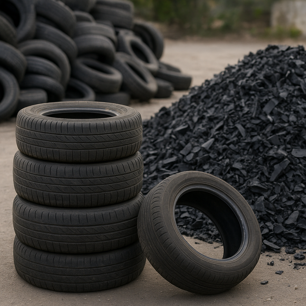 Co dzieje się ze zużytymi oponami – drugie życie gumy