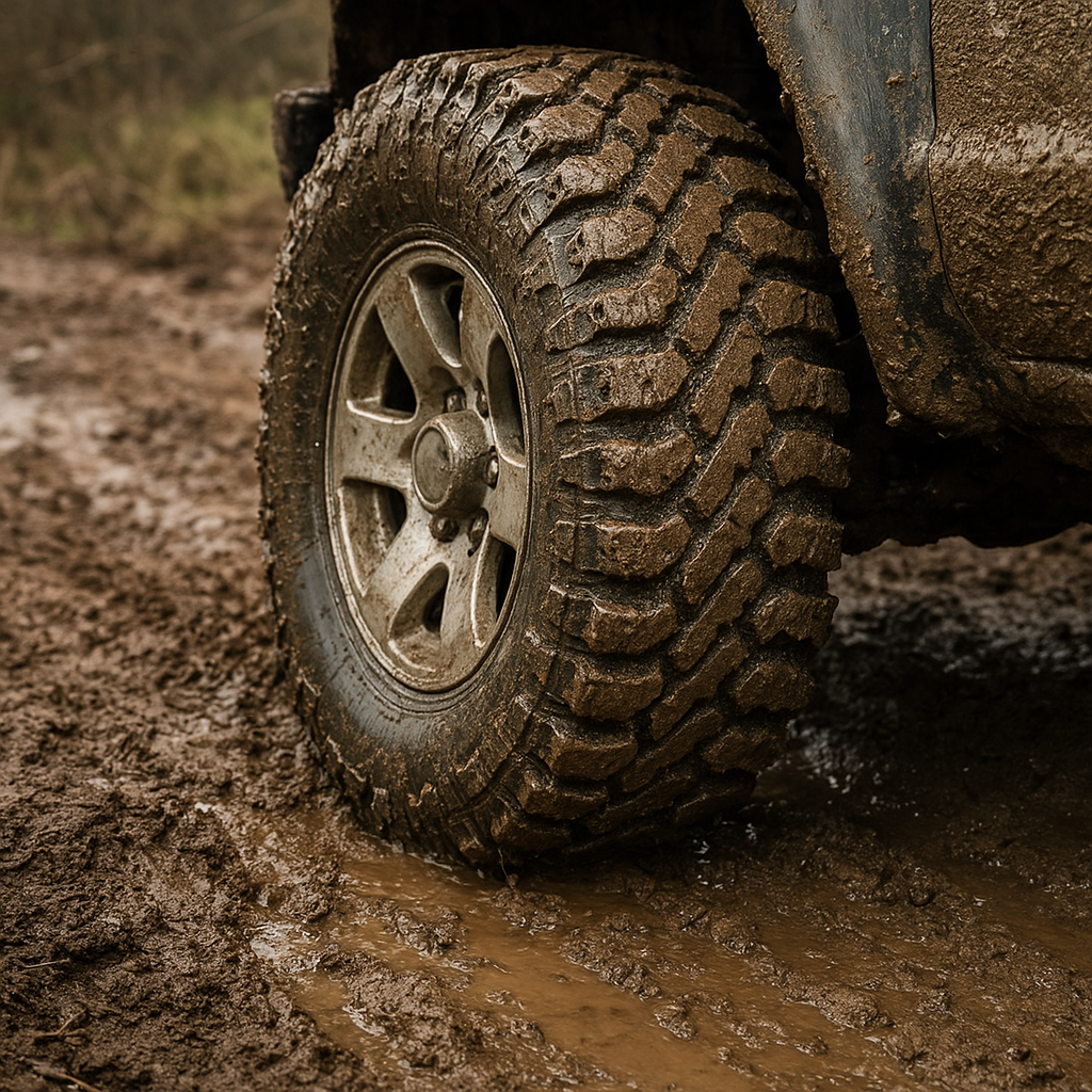 Jakie opony wybrać do jazdy po bezdrożach i terenach błotnistych