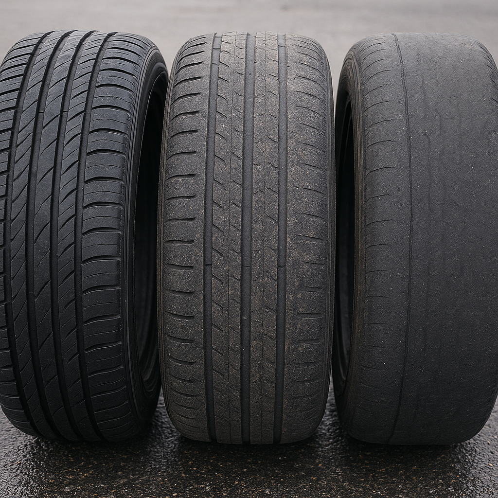 Jakie są skutki jazdy na oponach z różnym bieżnikiem