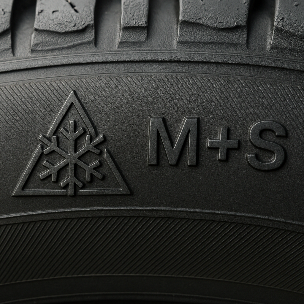 Co oznacza symbol „śnieżynki” i „M+S” na oponach