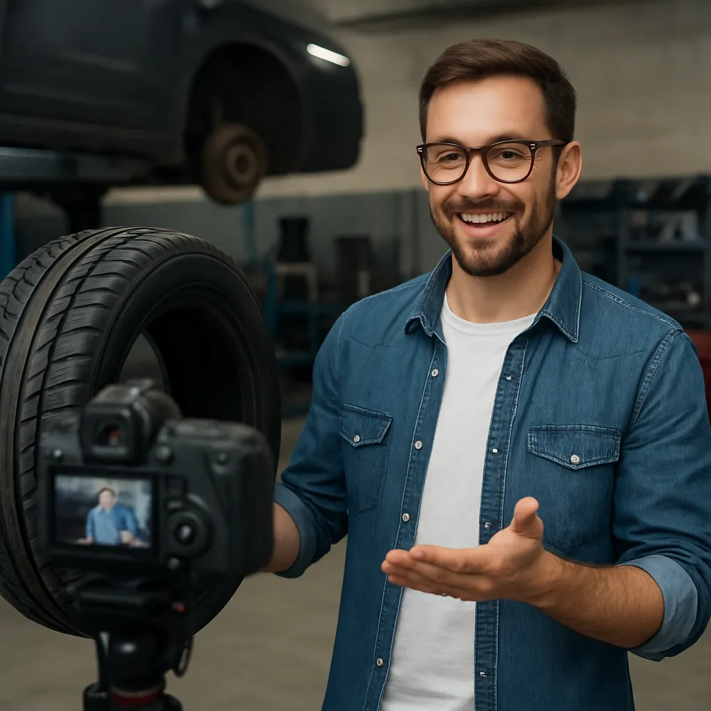 Jak prowadzić kanał YouTube o oponach i serwisie samochodowym